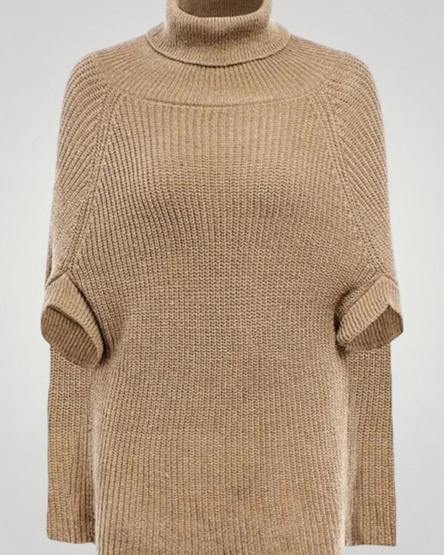 Finja | Eleganter Khaki-Pullover für Damen mit Komfort