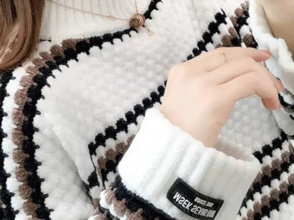 Neele | Eleganter Kragenpullover für Wintertage