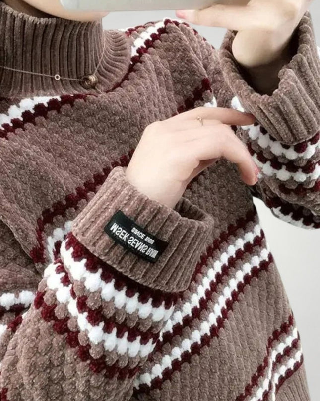 Neele | Eleganter Kragenpullover für Wintertage