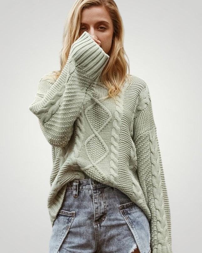 Lore | Eleganter Pullover mit Laternenärmeln und Komfort