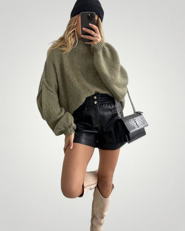 Annedore | Eleganter Übergroßer Herbstpullover mit Komfort