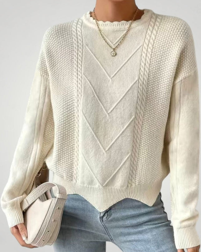 Ottilie | Eleganter Winterpullover für Stil und Komfort