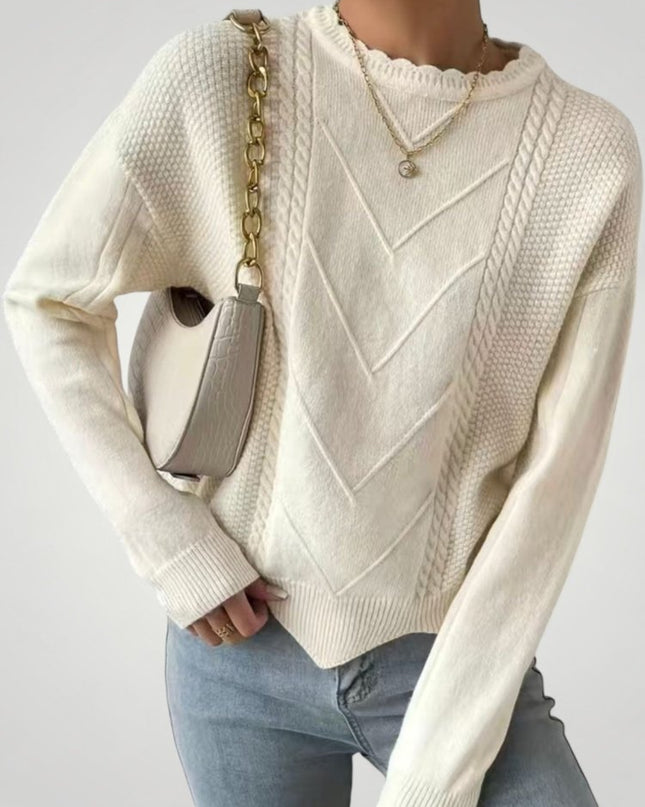 Ottilie | Eleganter Winterpullover für Stil und Komfort
