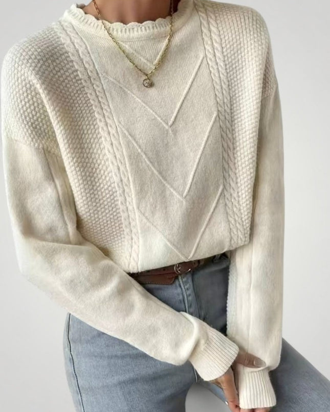 Ottilie | Eleganter Winterpullover für Stil und Komfort