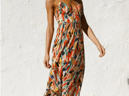 Jada | Buntes Midi-Kleid