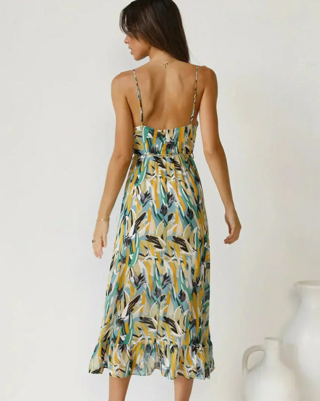 Jada | Buntes Midi-Kleid