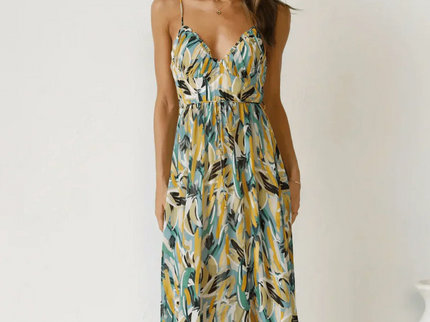 Jada | Buntes Midi-Kleid