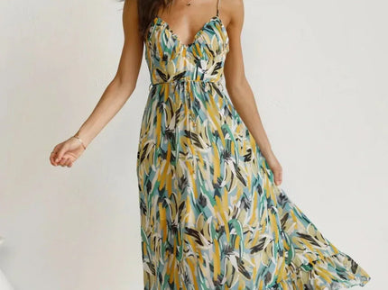 Jada | Buntes Midi-Kleid