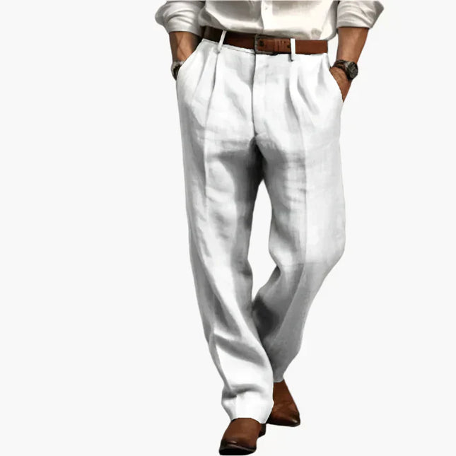 Sommerfeld™ | Herren Retro Anzughose – Klassische Business- und Freizeit-Hose mit weitem Bein, elegantem Look, ideal für Büro und Alltag