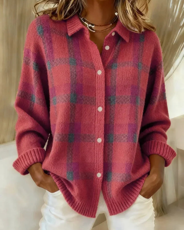 Ophéliane | Pull Carreaux Douceur