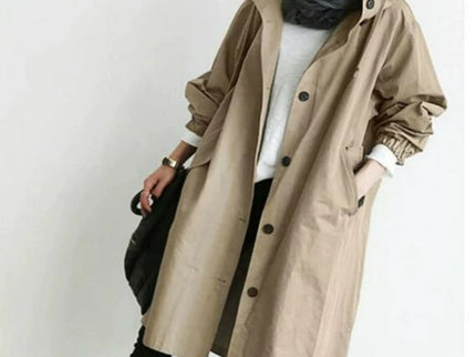 Sophie™ - Eleganter Baumwoll-Trenchcoat
