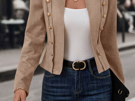 Doris - Stylische doppelseitige Open Front Jacke für die modebewusste Frau