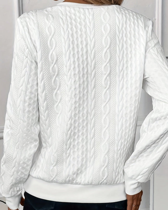 LUCIA I Pullover mit Reissverschluss