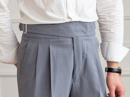 Sommerfeld™ | Ellis - Klassische Hose Mit Hoher Taille Und Schnallenverschluss Für Herren