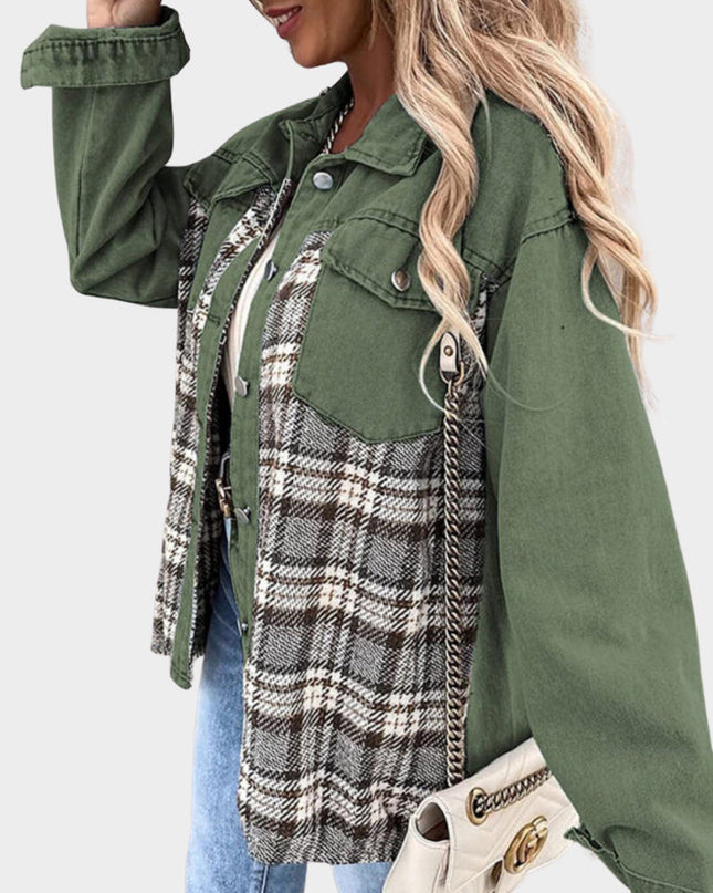 Lina - Stylische Denim-Jacke für den Herbst für Frauen