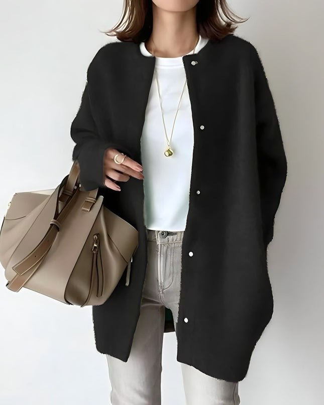 Strickjacke mit Knopfleiste