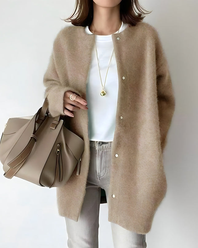 Strickjacke mit Knopfleiste