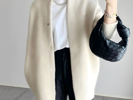 Strickjacke mit Knopfleiste
