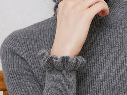 Rollkragenpullover Aus Kaschmir