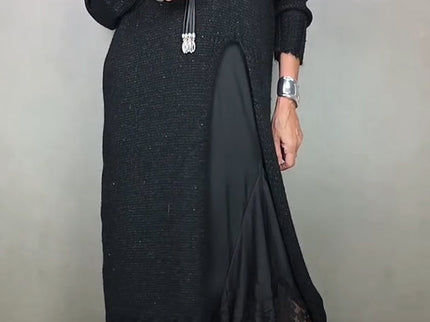 Artone™ - Elegantes Zweiteiliges Set – langer Pullover und Passendes Kleid