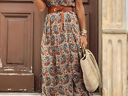Celeste™ – Luftiges & Stilvolles Boho-Maxikleid
