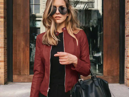 Lederjacke