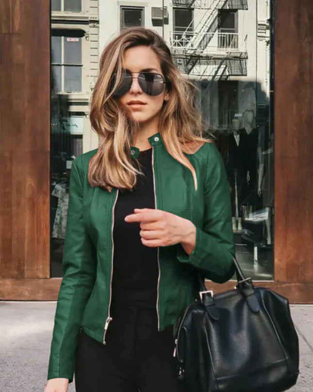Lederjacke