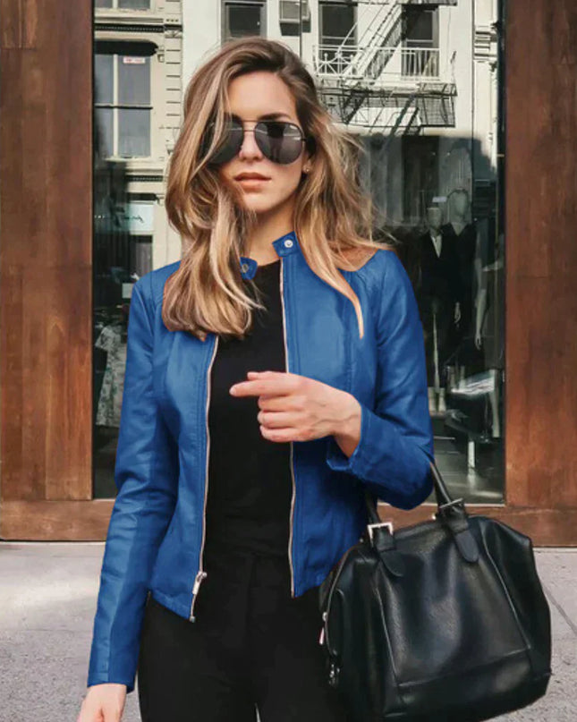 Lederjacke