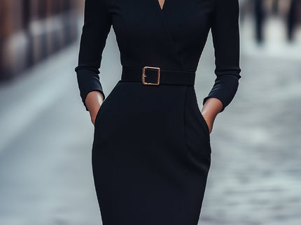 Vistara™ - Moderne Kleid mit Gürtel