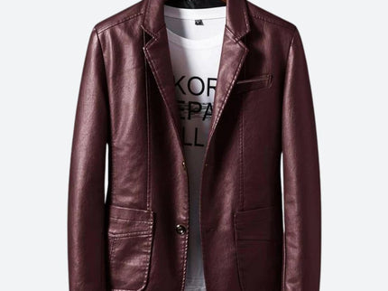 Stilvoller Lederblazer - Samuel