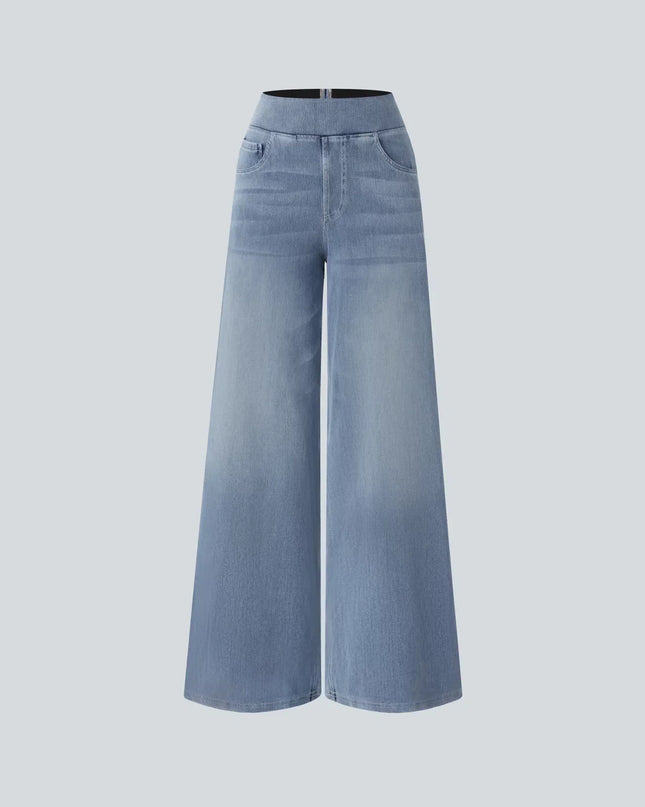 Evie | Bequeme Elastische Hose mit Hohem Bund