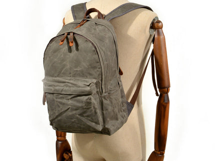 Vintage Canvas Rucksack | AMSTERDAM