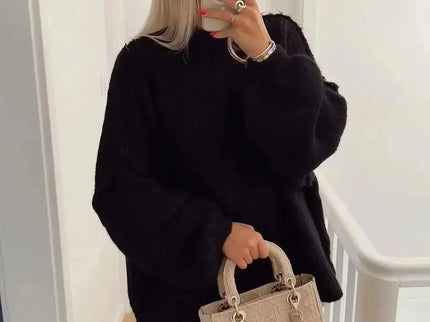 Jana | Gemütlicher Übergroßer Herbstpullover