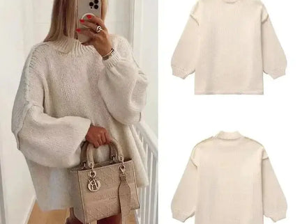 Jana | Gemütlicher Übergroßer Herbstpullover