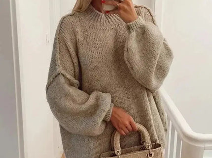 Jana | Gemütlicher Übergroßer Herbstpullover