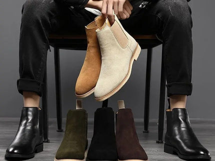 Bradley | Wildleder Chelsea-Stiefel