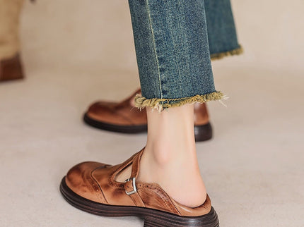 Jossy – Elegante Mary Janes aus Leder