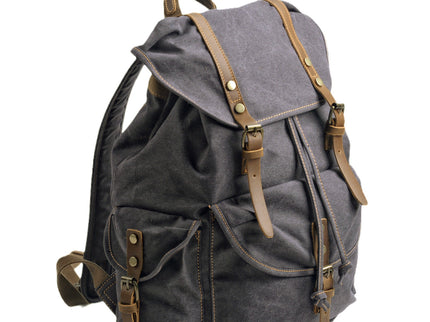 Militärische Leinwand-Rucksack | INTERLAKEN