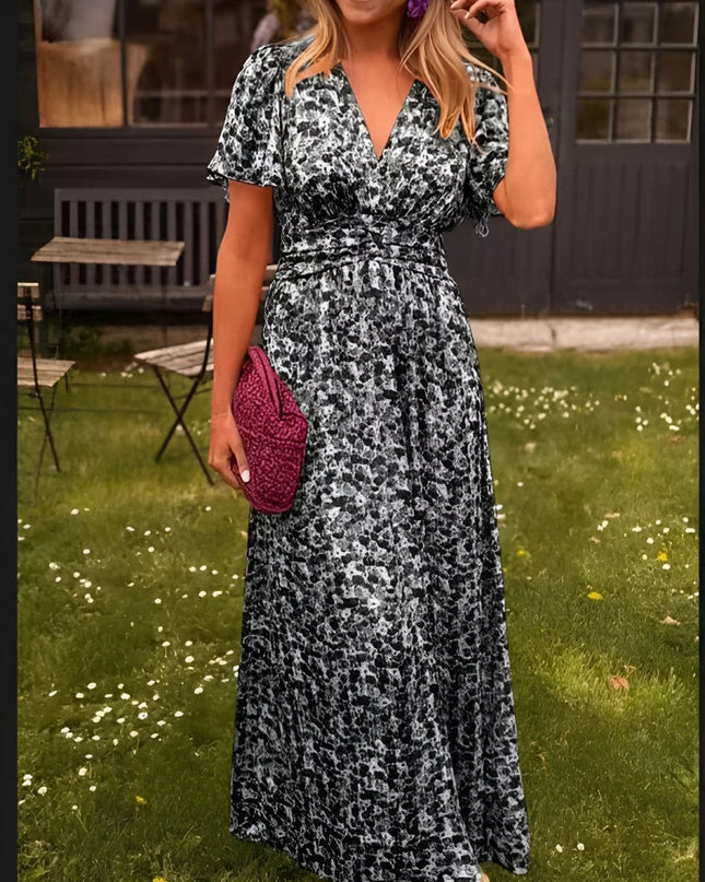 Erika™ - Stilvolles & Bequemes Blumenkleid