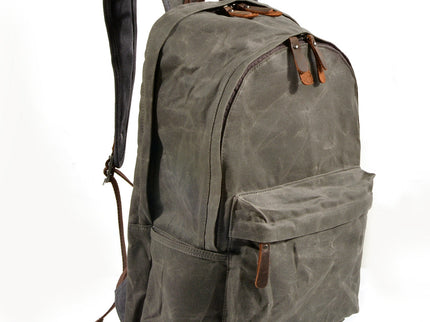 Vintage Canvas Rucksack | AMSTERDAM