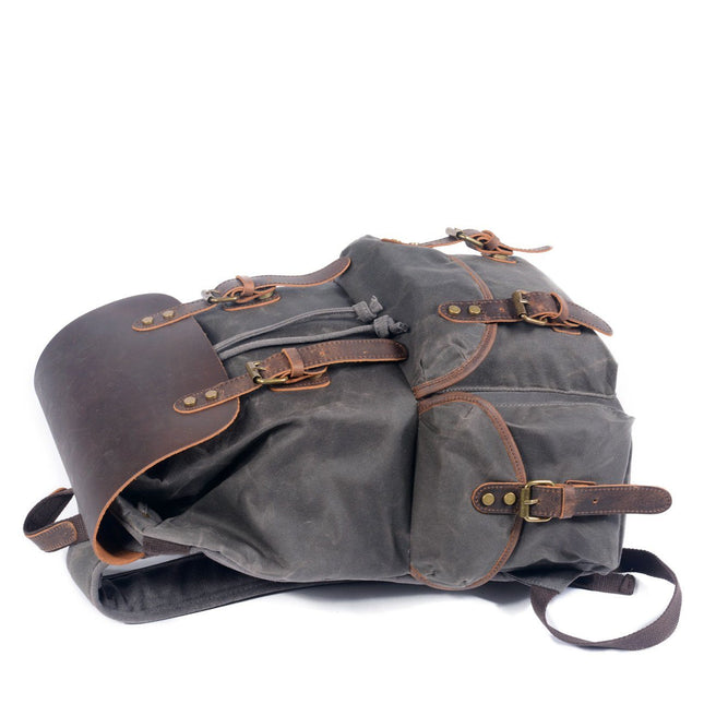 Leinenleder-Rucksack | SALZBURG