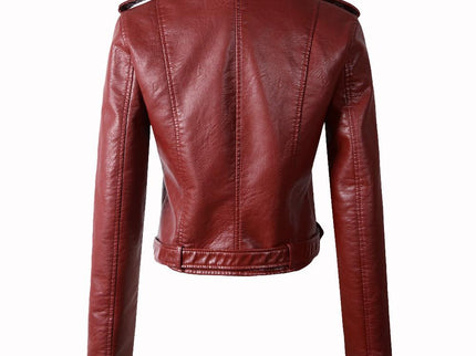 Damen Lederjacke [Letzter Tag Rabatt]