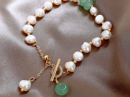 Bailey - Elegantes Süßwasserperlenarmband für Frauen