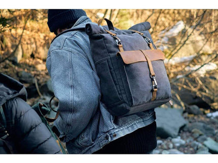 Retro Canvas Rucksack | ZÜRICH