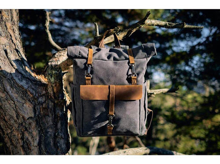 Retro Canvas Rucksack | ZÜRICH