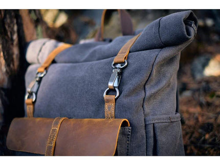 Retro Canvas Rucksack | ZÜRICH