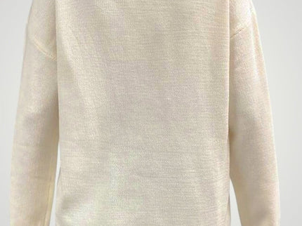 Lisbeth | Rippstrickpullover Damen mit Drop-Schulter für Komfort