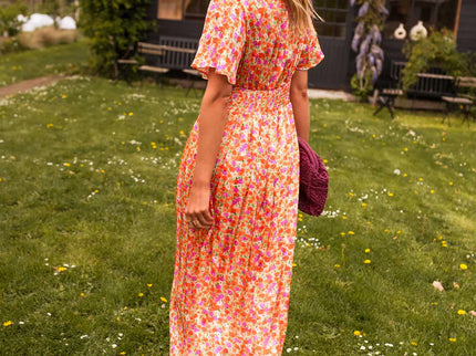 Erika™ - Stilvolles & Bequemes Blumenkleid
