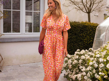Erika™ - Stilvolles & Bequemes Blumenkleid