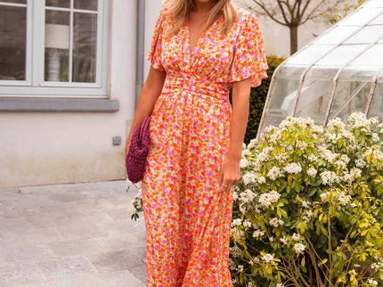 Erika™ - Stilvolles & Bequemes Blumenkleid